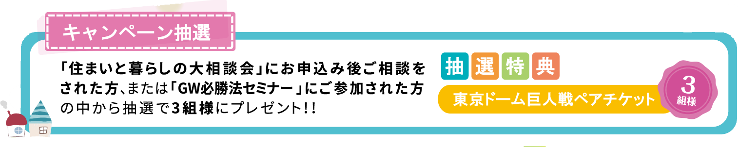 東京ドーム巨人戦ペアチケット　３組様