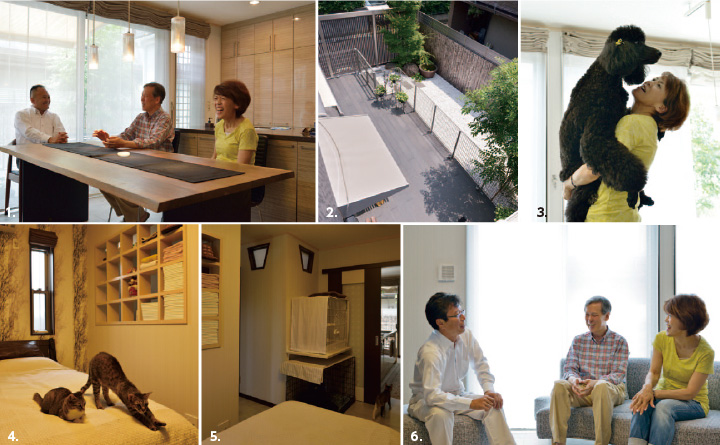 ペットもご夫婦も快適な建て替え計画　徹底したカスタマイズで100％大満足の家づくり／東京都武蔵野市