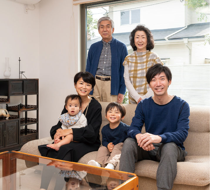 想いを形にした親子3世代の家　神奈川県　K様邸
